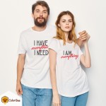 Marškinėliai poroms | Colorbee.lt